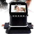 Digital Film and Slide Scanner, Film Digitizer Converter, Supports 5 Film Formats, 120 High Resolution, Digital Converter 1080p to 35mm, 135,126,127 Negative and Slides