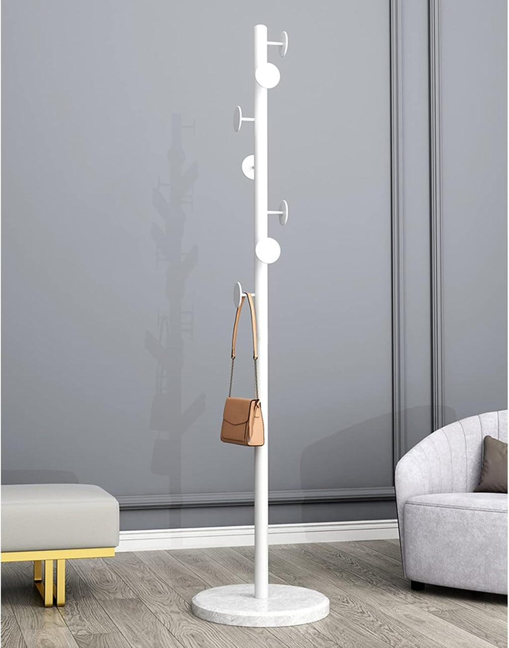Garment Rack Display Clothes Racks Clothing,Clothing Store Retail Racks Commercial Freestanding Hanger for Hanging Clothes,Heavy Duty Organizer Storage Shel(C-172cm