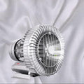 0.16HP Regenerative Blower, 110V 50Hz Single Phase, Ring Blower High-Pressure Vortex Ring Blower,Industrial Vacuum Pump for Air Blowing(370W/0.5HP)