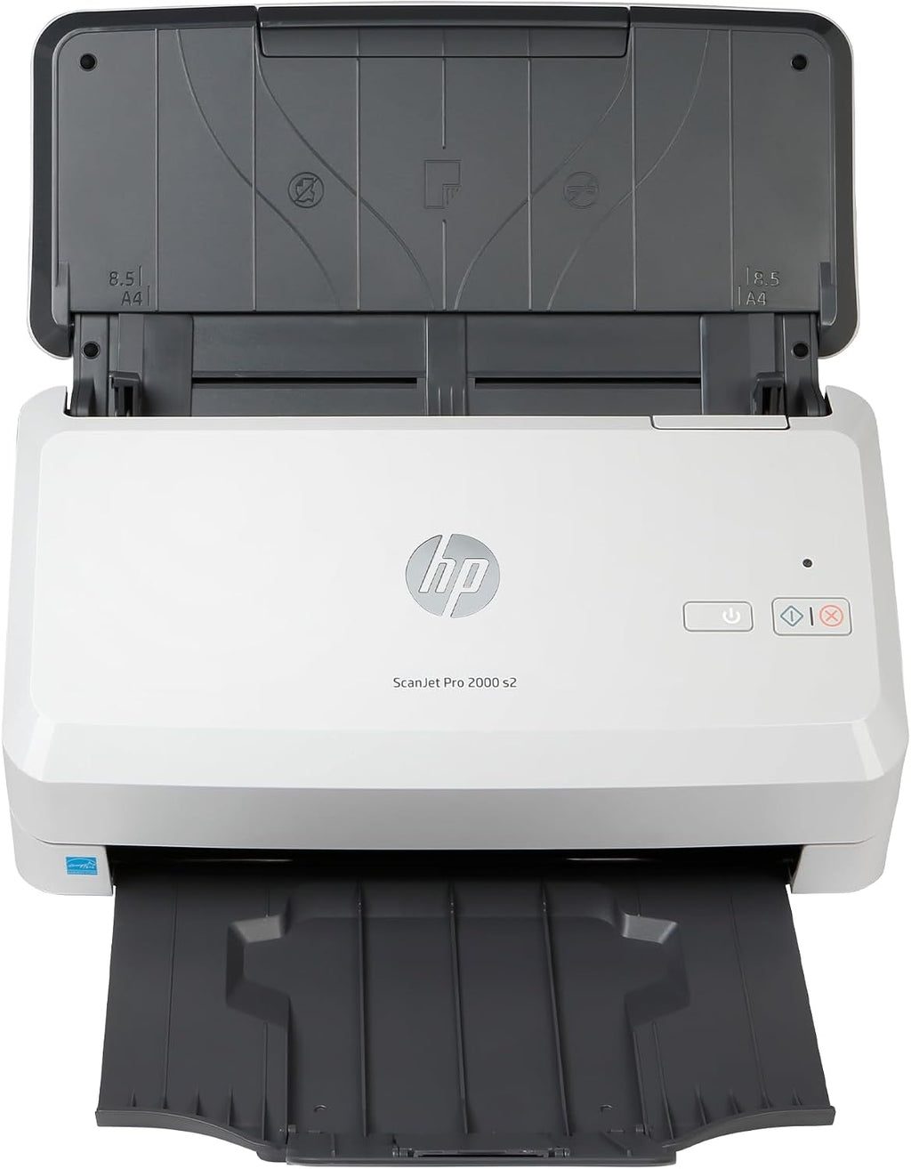 HP ScanJet Pro 2000 s2, Fast 2‑Sided Scanner with Auto Document Feeder, Best for Small Business (6FW06A)