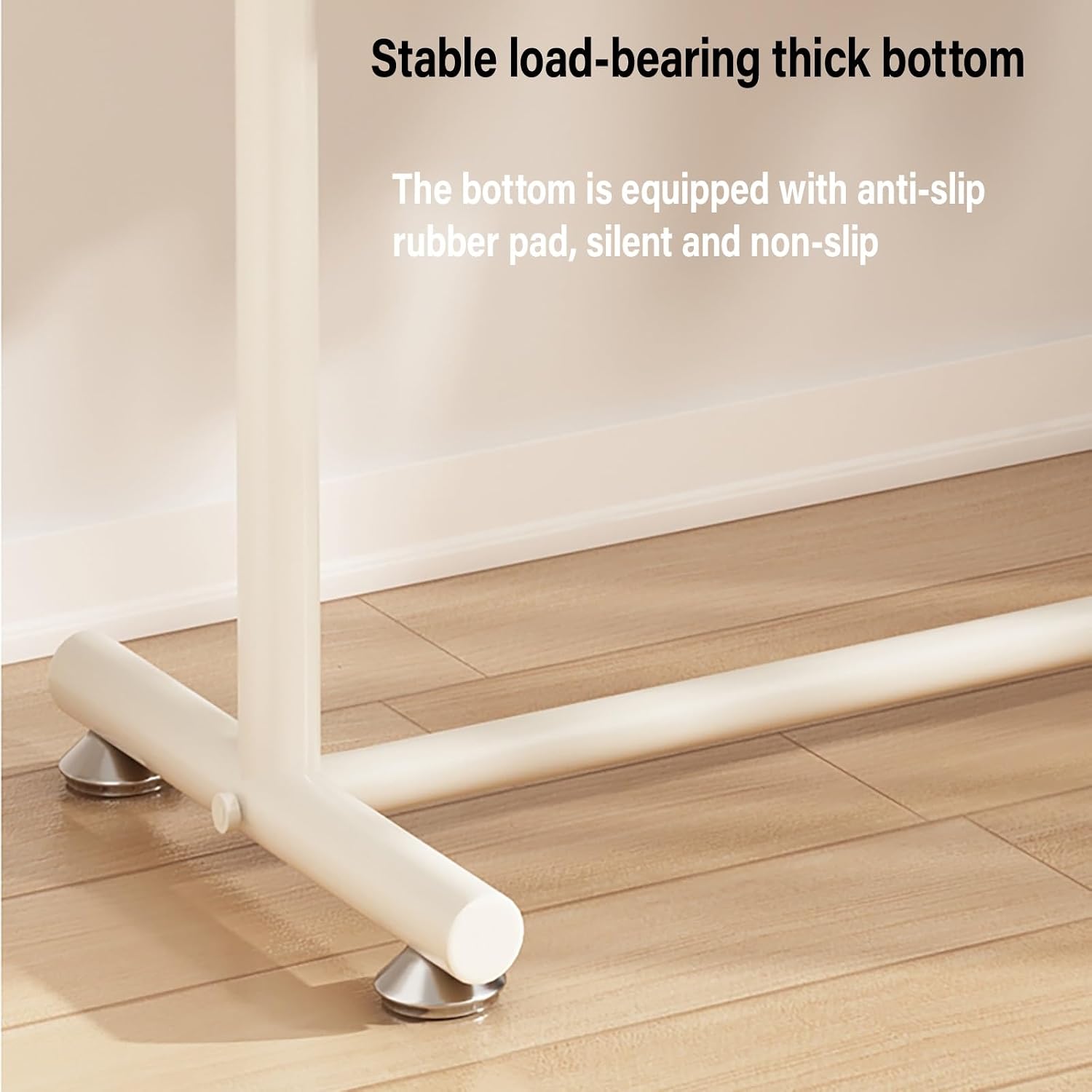 Clothes Rack For Hanging Clothes,Garment Rack With Hook Up,Metal Clothing Racks For Hanging Coats, Dresses, Shirts,Stable Base,Portable Hanger Rack(150x130cm/59x51in)