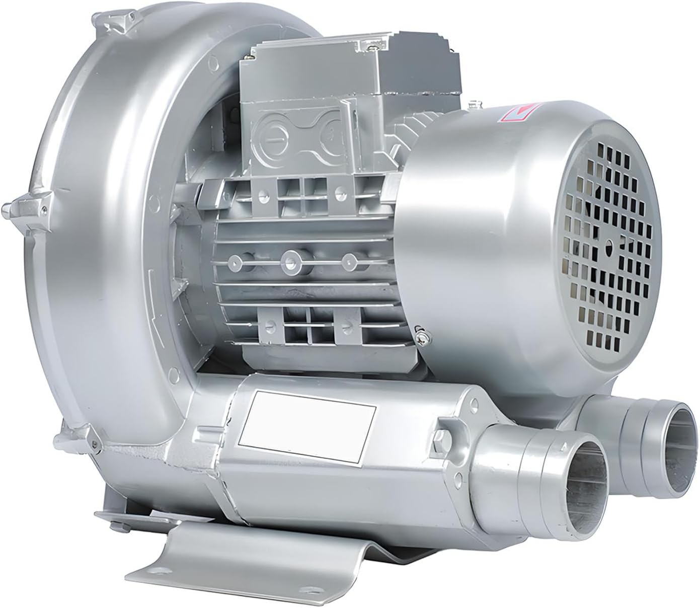 Regenerative Blower 220V 50Hz, High-Pressure Vortex Ring Blower, Industrial Vacuum Pump for Air Blowing Or Suction for Sewage Aeration Aquarium Fish Pond 180W/0.24HP