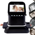 120 High Resolution Film Scanner, Film Negative Scanner 35mm, 22MP High-Resolution Negative Convert Color & B & W, 120, 126, 127 Negatives Slides to JPEG Photos, Support HDMI/USB Output