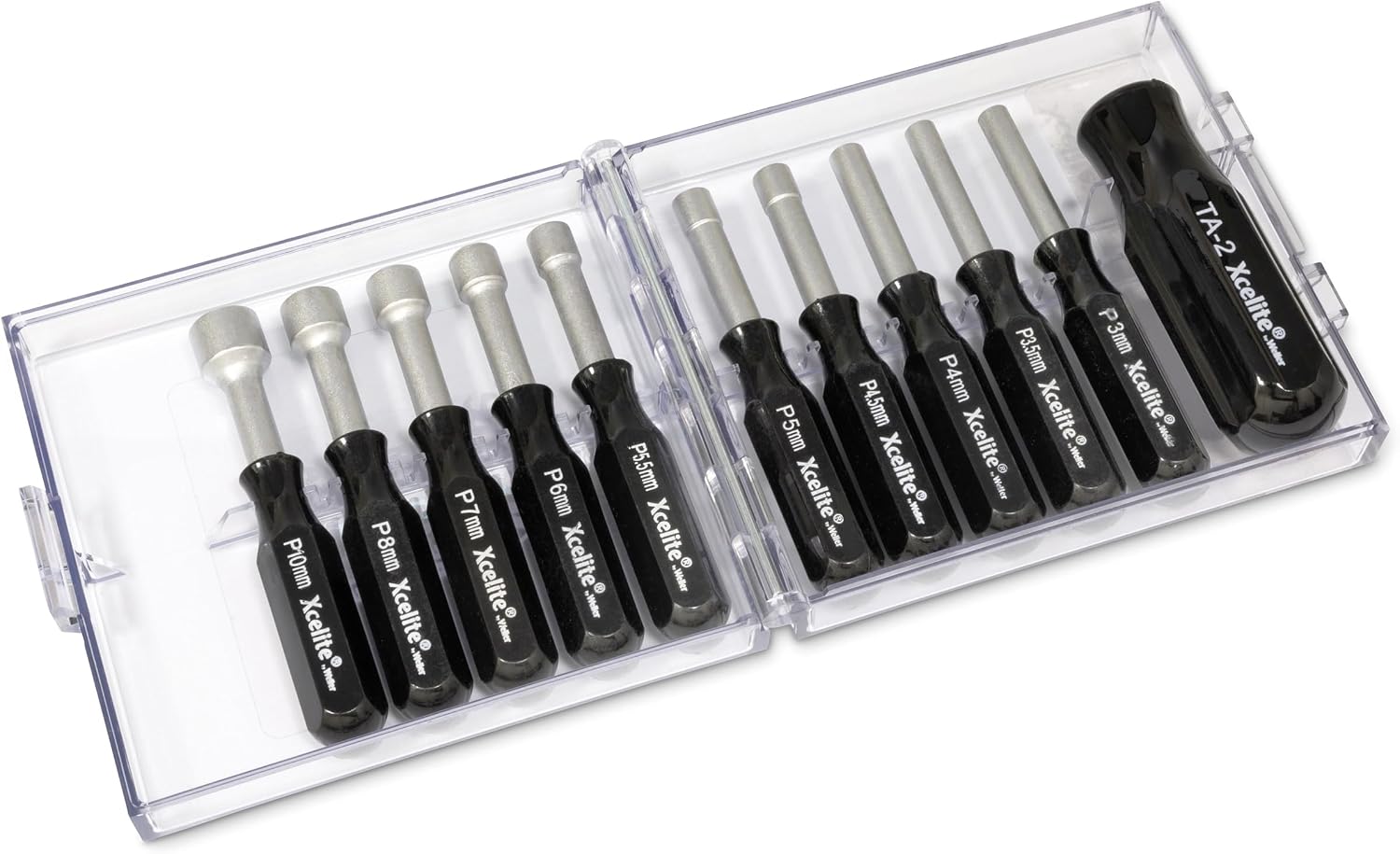 Xcelite PS121MMN Tool Set, Nutdriver, Midget-Mm