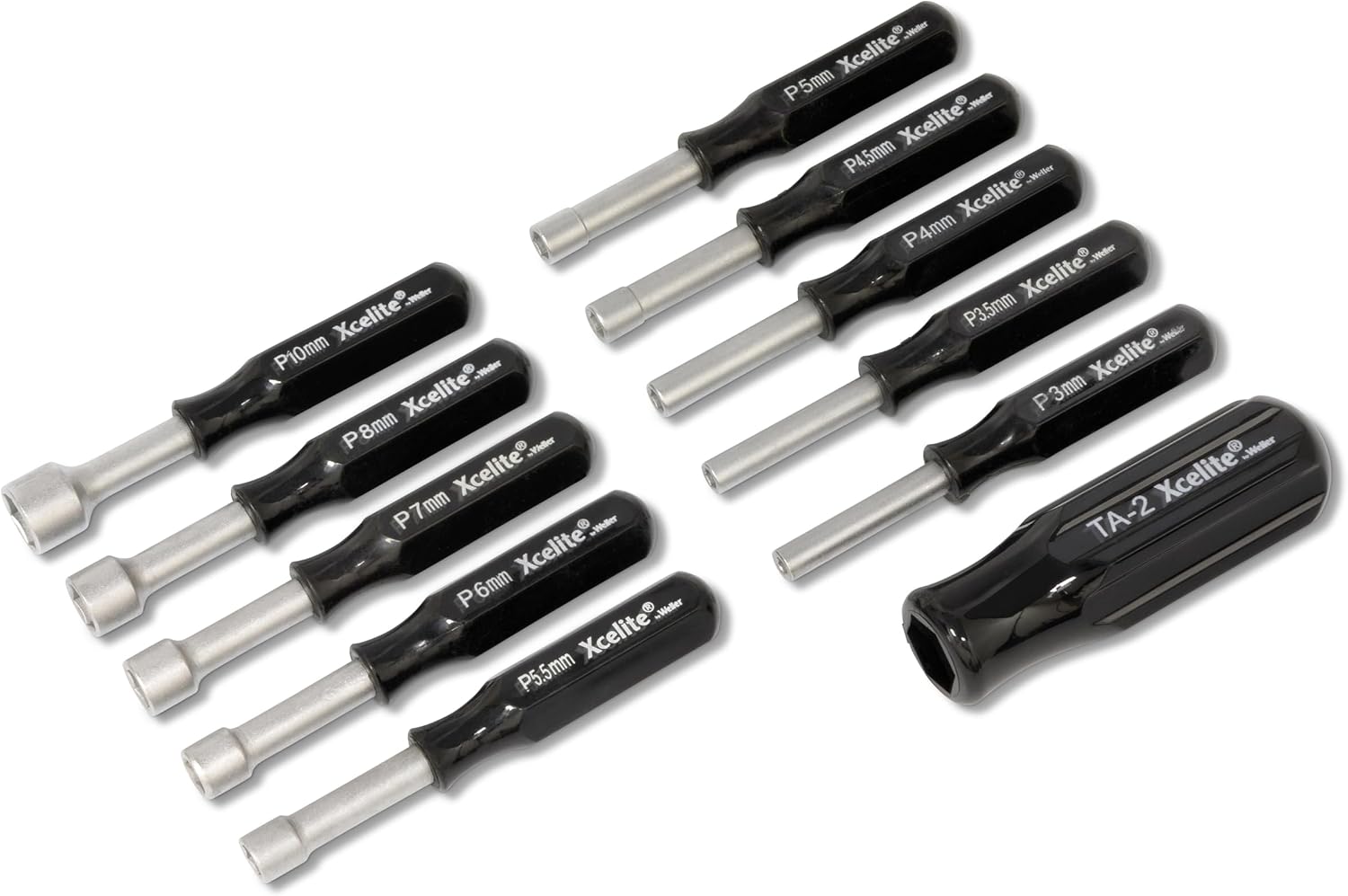 Xcelite PS121MMN Tool Set, Nutdriver, Midget-Mm