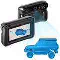 Official Creality Sermoon P1 3D Scanner, Handheld 22+7+1 Blue Laser&Infrared Wireless 3D Scanner with 6'Touch Screen, Supports Standalone&PC Modes, 0.02mm/m Accuracy Scanning with WiFi 7