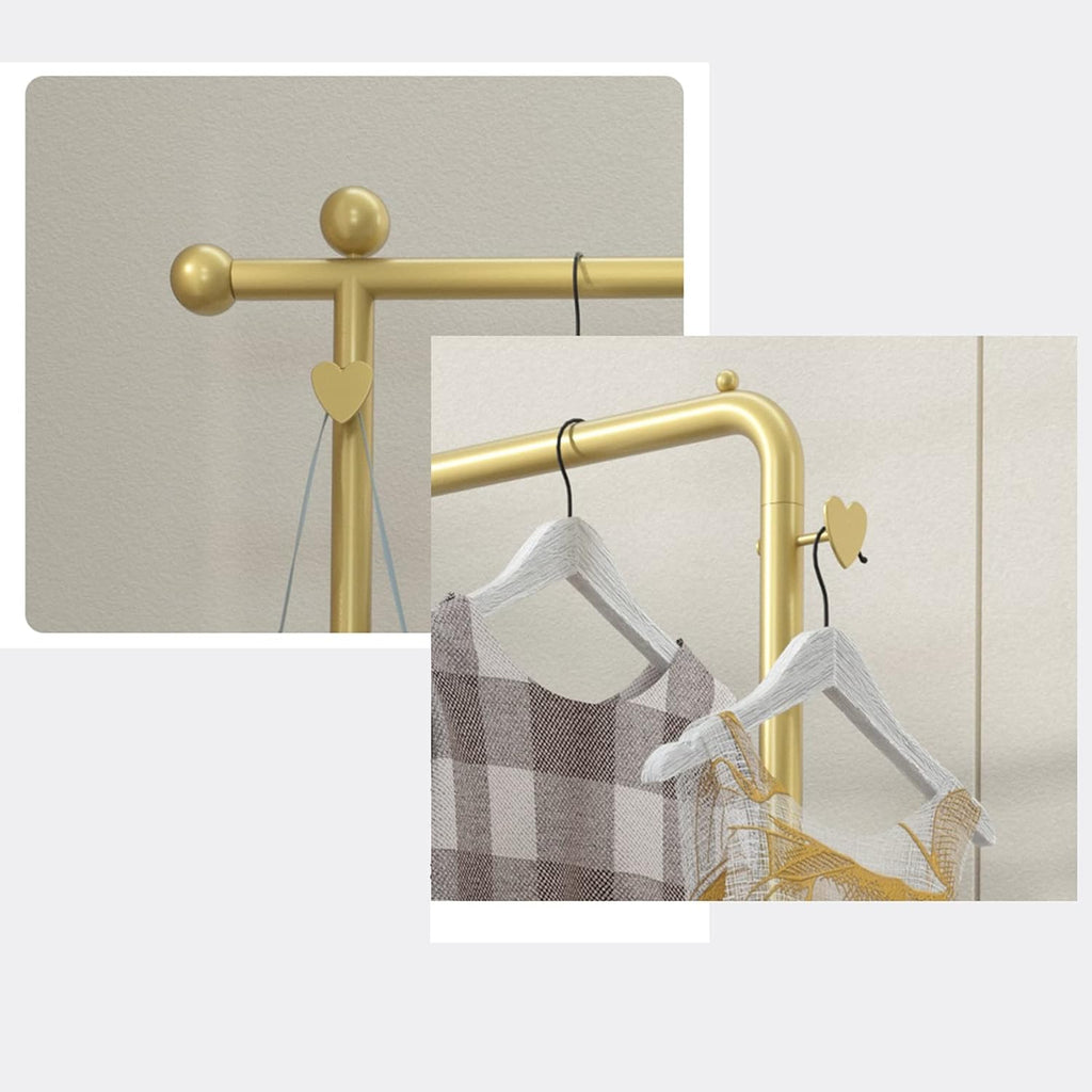 Clothing Garment Rack,Clothing Store Retail Display Clothes Racks Commercial Freestanding Hanger for Hanging Clothes,Heavy Duty Organizer Storage Shelf for (B-80x40x150cm
