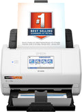 Epson RapidReceipt RR-620W Wireless & USB High-Speed AI & Cloud Ready Desktop Color Duplex Receipt & Document Scanner for Mac & PC, up to 45 ppm, 4.3' Color Touchscreen, 100-Page Auto Document Feeder