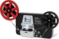8mm & Super 8 Film to Digital Converter, Super 8 Scanner with 2.4' LCD | Supports 3', 5', 7' and 9' reels, Converts Film to MP4, Includes 32GB SD card, Frame-by-frame scanning, No Computer Required