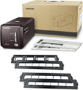 Plustek OpticFilm 8300i Ai Film & Slide Scanner Converter + 35mm Negative Film Holders kit