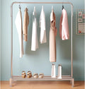 Heavy Duty Coat Rack, Garment Rack Silver Stainless Steel Clothing Rack On Wheels for Hanging Clothes, Heavy Duty Clothes Organizer with Shelves and Hooks Freestanding Coat Rack (150X40X160CM)