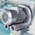 Industrial Regenerative Blower, 120W-1500W Vortex Ring Blower, Single Phase 110V 60Hz Vacuum Pump, for Fish Ponds Aeration and Workshops Pool Farms