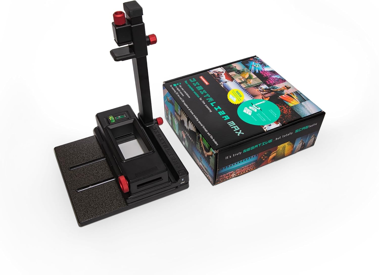 Lomography DigitaLIZA Max Film Scanner, Multi-Format 35mm/120/110/127, Smartphone/Digital Camera Compatible