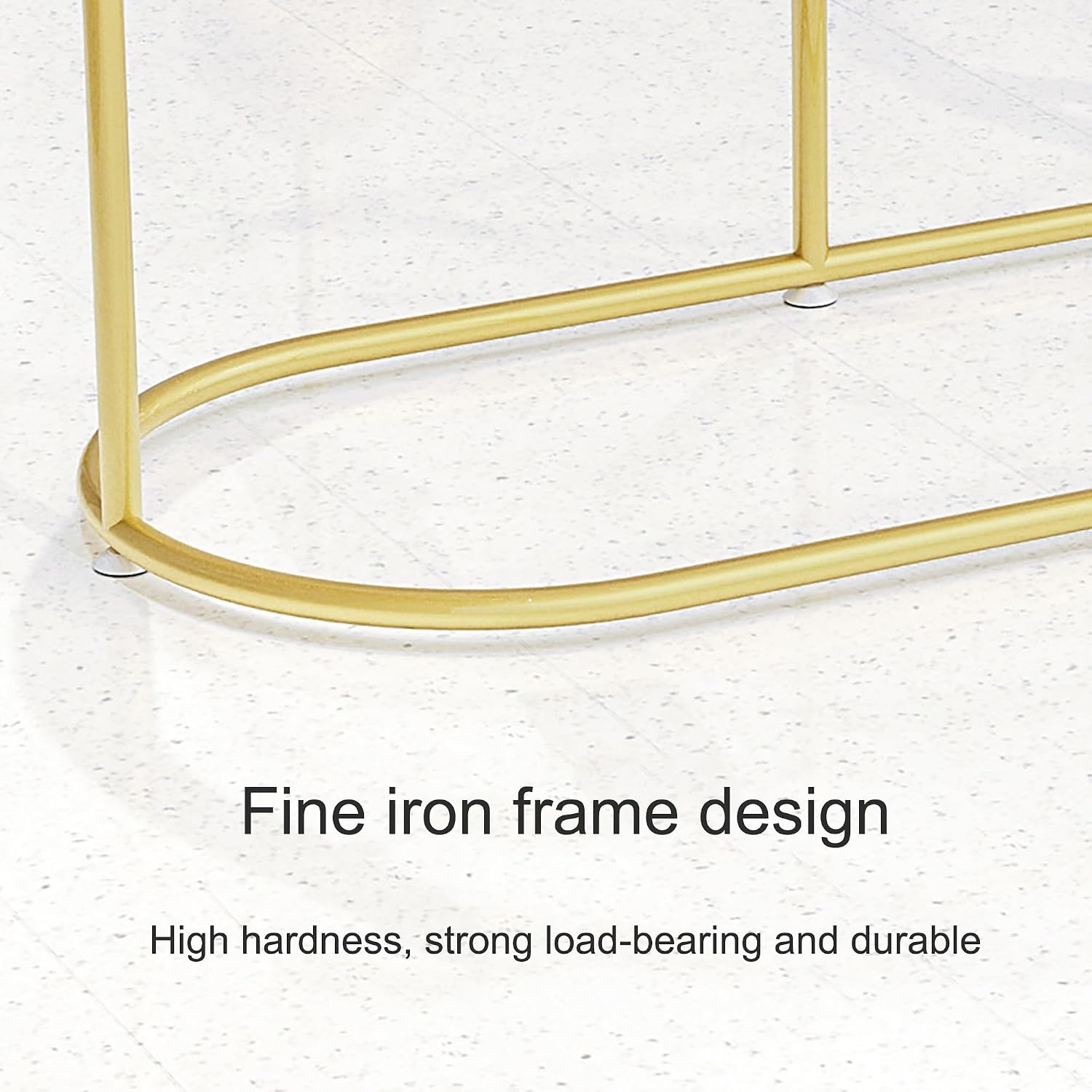 Modern Clothing Metal Hanging Rod Floor Standing Clothes Rack for Bedroom Hall and Boutique Freestanding Garment Rack in