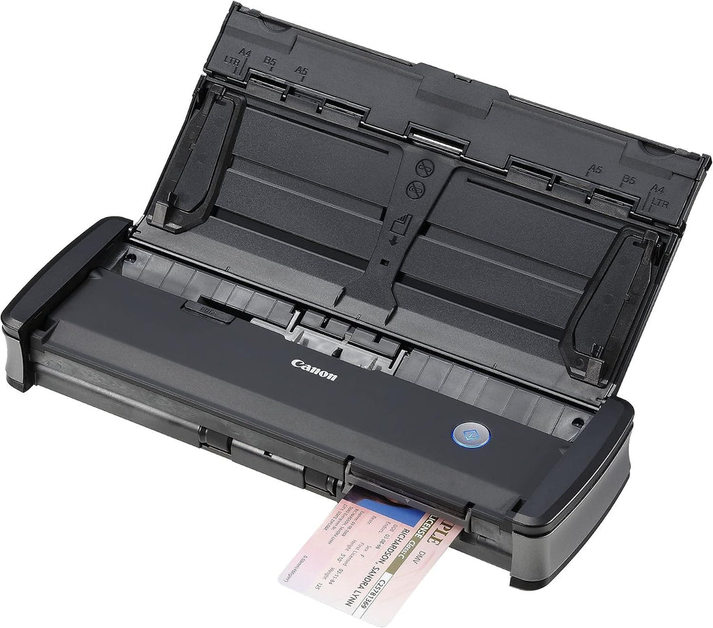 Canon imageFORMULA P-215II Mobile Document Scanner, Black, 1.6' x 11' x 3.7'