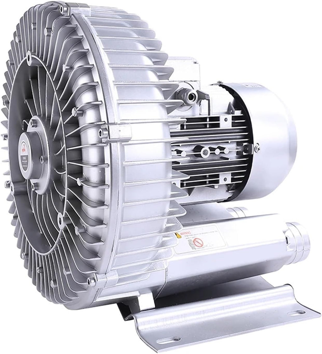 1pc 1.5KW High-Pressure Vortex Fan - Industrial Aeration Blower for Fish Ponds, Aquaculture, and Dust Removal(AC220V)