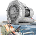 80-240m³/h Commercial Air Pump Blower, Aquarium Fish Pond Tanks Air Oxygen Pump Blower for Air Dusting,1.5KW