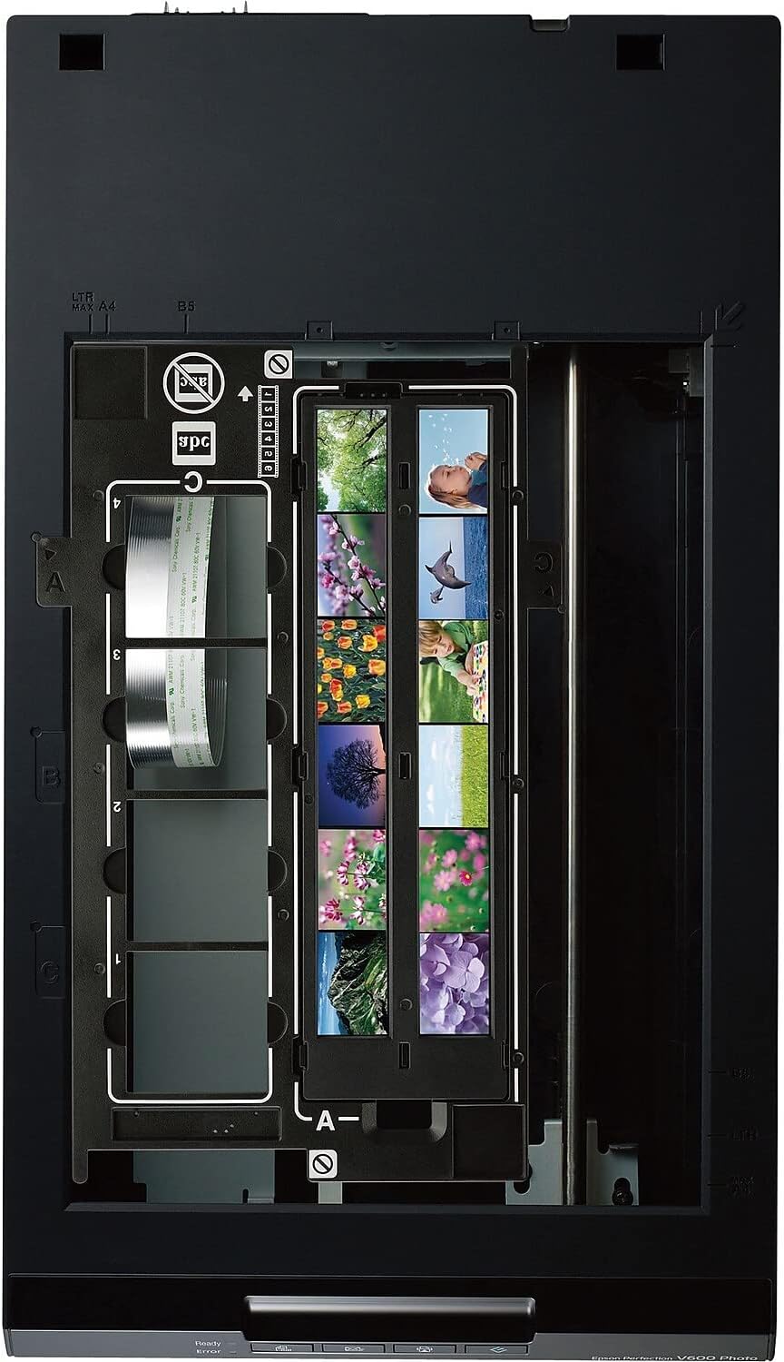 Epson B11B210201 Perfection V550 Photo Color Scanner, 6400 x 6400 dpi
