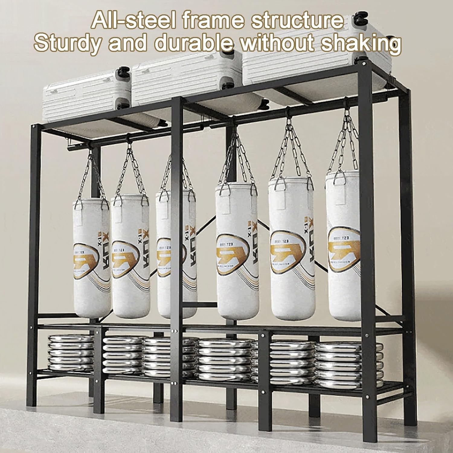 Portable Wardrobe Closet Rack 1100lbs Heavy-Duty Foldable Garment Rack With Cover Freestanding Covered Clothes Organizer System enclosed Armoires For Hanging Clothes(191cm/75.2in)
