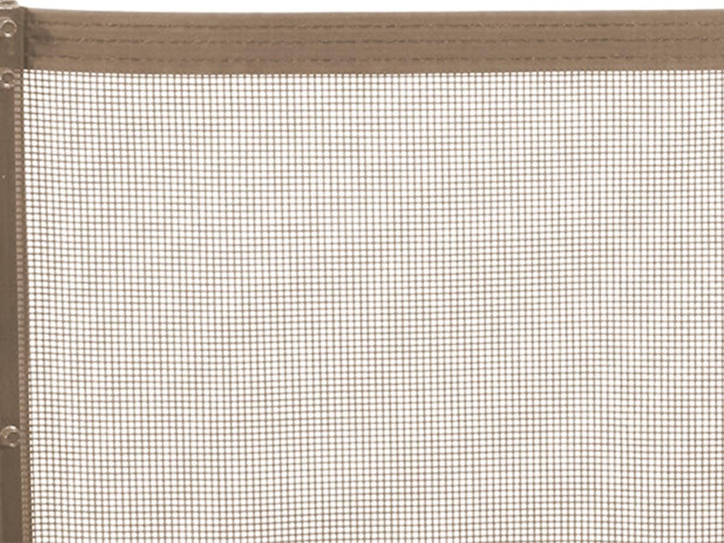 EZ-Guard 4' Tall Self Closing/Self Latching Mesh Child Safety Pool Fence Gate Kit for In-Ground Pools - (Tan, 4 ft.)