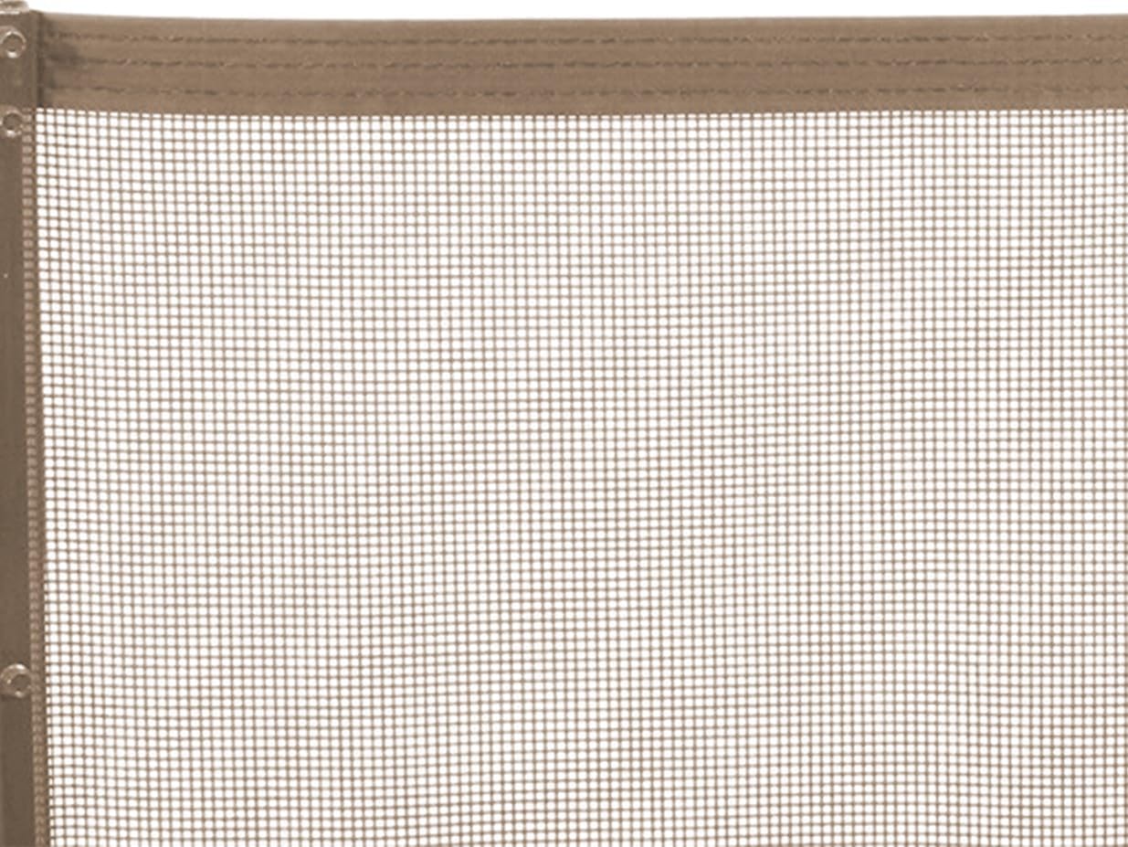 EZ-Guard 4' Tall Self Closing/Self Latching Mesh Child Safety Pool Fence Gate Kit for In-Ground Pools - (Tan, 4 ft.)