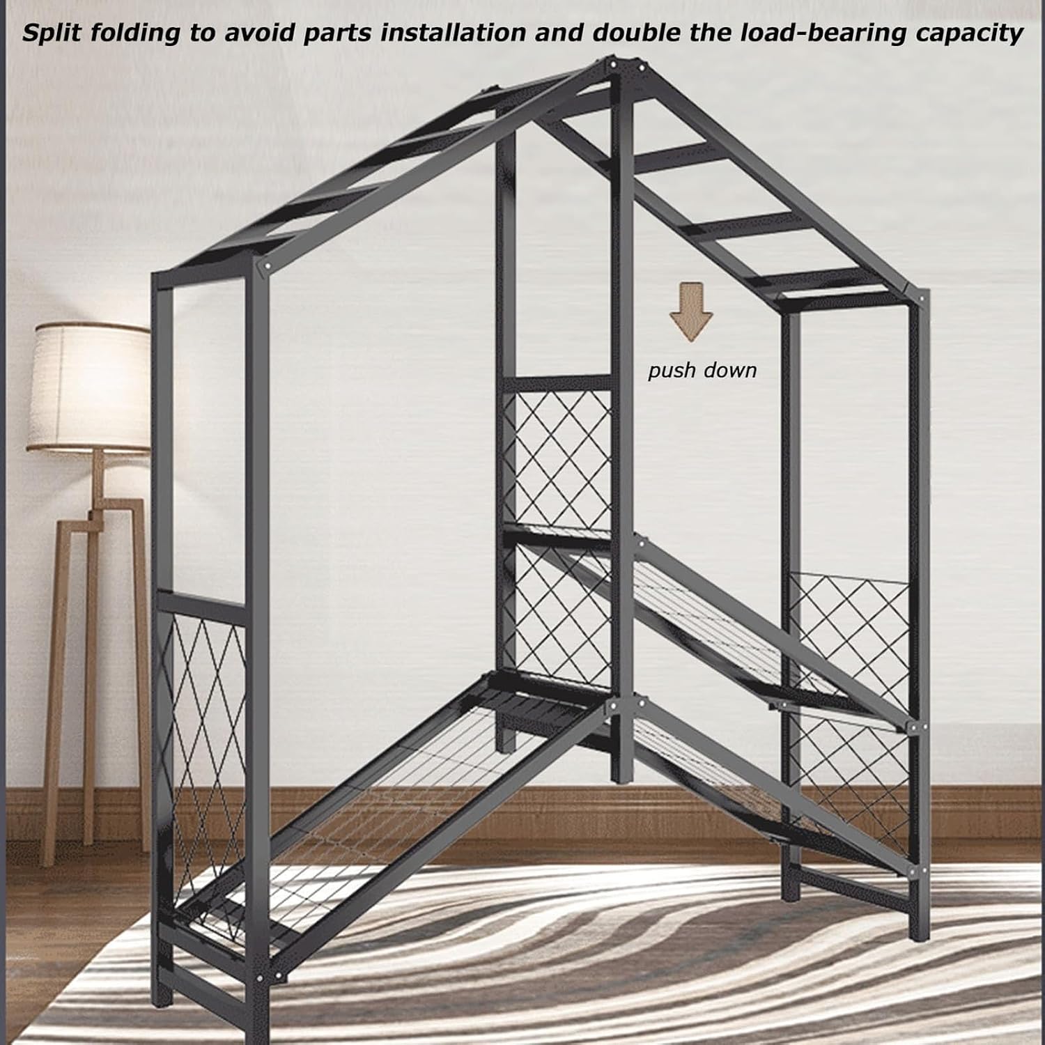 Foldable Clothing Rack - Heavy Duty Rolling Garment Rack With Cover, Portable Freestanding Closets Wardrobe, Width 19.68in, Max 1500lbs, For Hanging Clothes, Metal Armoires,multiple Sizes(Color:A,Size