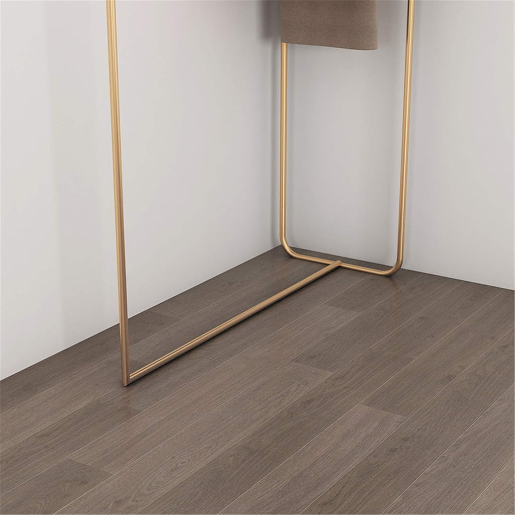 Iron Frame Garment Rack, Heavy Duty Drying Rack with 1 Hanging Rail, High Gloss Clothing Hanging Rod for Shirts, Dresses, for Sitting Room, Balcony, Laundry, 160cm(Size:160 * 80CM)