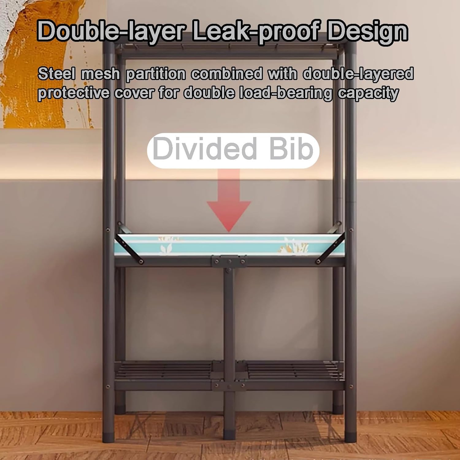 67in Heavy-Duty Portable Wardrobe Closet Foldable Garment Rack with Cover, Freestanding Armoires, Clothes Rack(110cm/43.3in)
