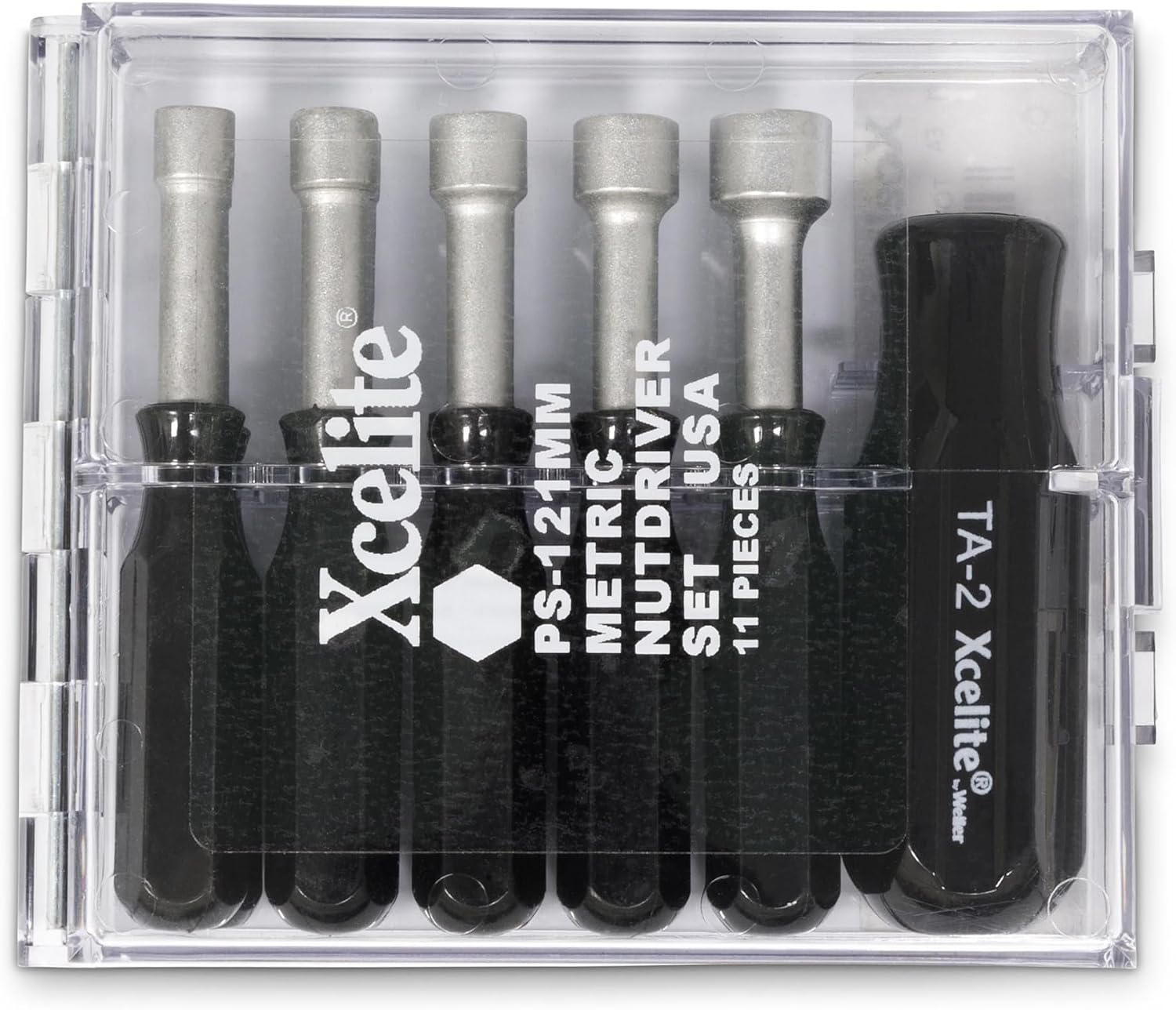 Xcelite PS121MMN Tool Set, Nutdriver, Midget-Mm