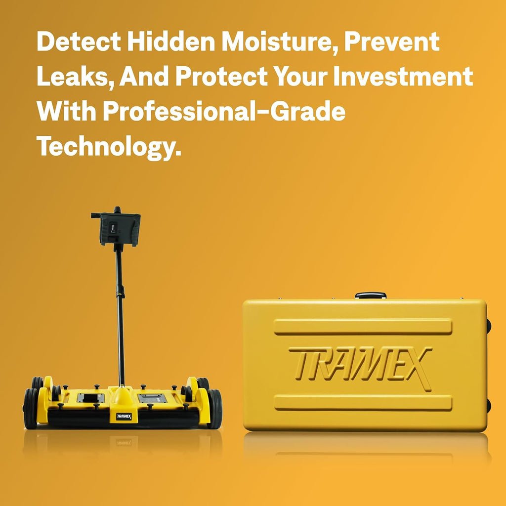 Tramex Dec Scanner DS2 | Non Destructive Scanner for Measuring Moisture Conditions for Flat Roof Inspection & Surveying