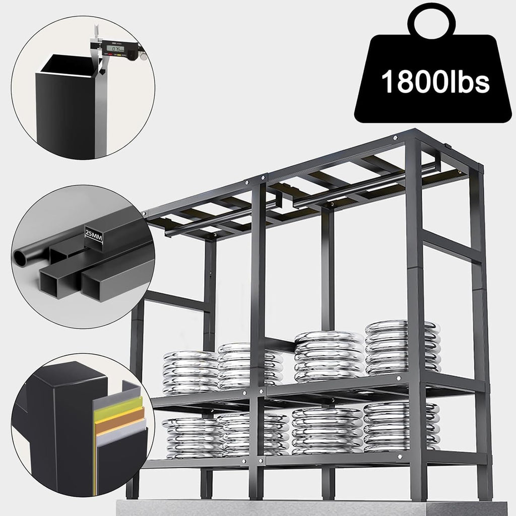 Foldable Portable Closet - Heavy Duty Wardrobe Clothes Garment Rack, Installation-free Door-opening Bedroom Cloth Wardrobe, Freestanding Metal Clothing Rack With Cover, Easy Assembly ( Color : B , Siz