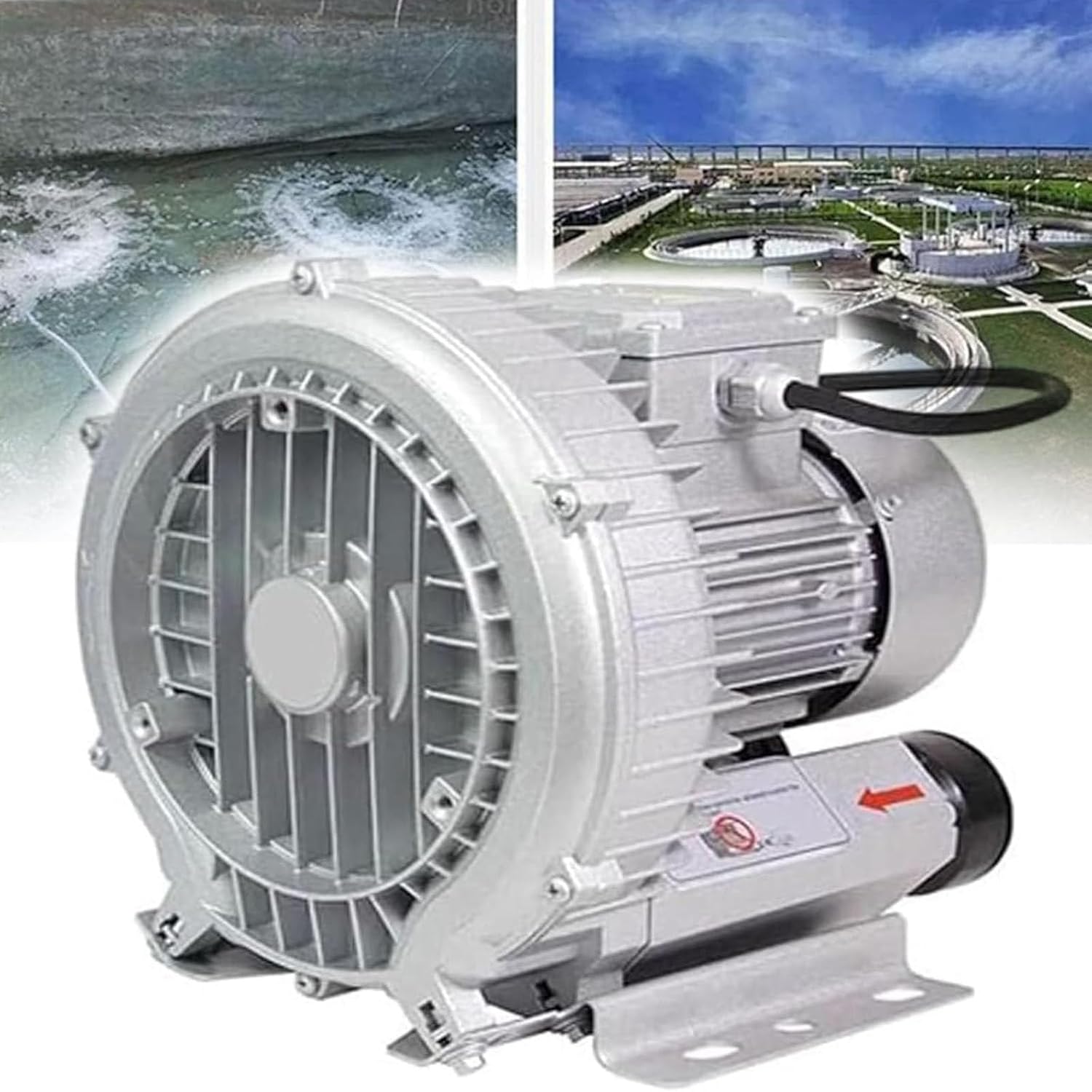 Regenerative Blower 0.24HP-2.04HP, 180W-1500W, 50Hz Single Phase, High Efficiency Air Blowing & Suction Pump for Industrial Use, Quiet Operation, Durable Design