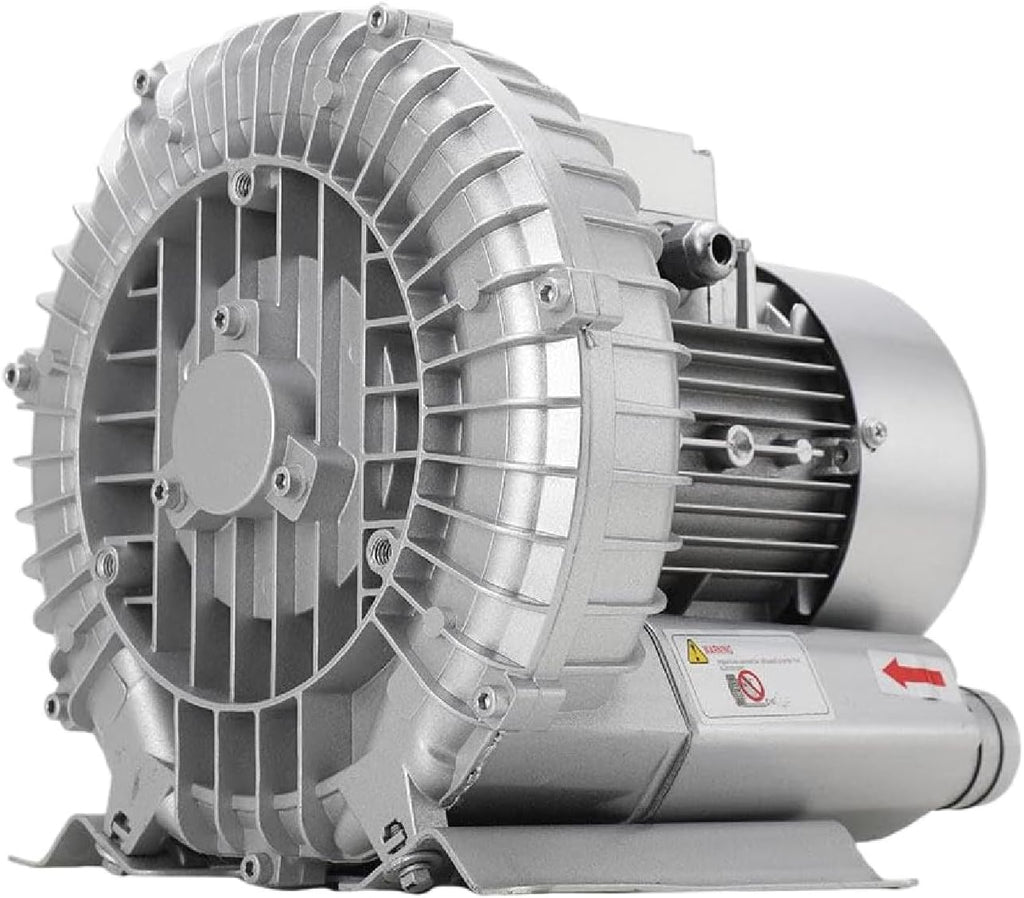 370W-1500W Regenerative Blower - Powerful Electric Air Pump for Aquarium Hydroponics, Pond & Septic Tank Aerators, Efficient Ring Blower for Sewage Aeration Solutions