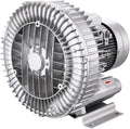 1pc High-Pressure Vortex Fan - Industrial Centrifugal Blower for Fish Pond Aeration, Dual-Purpose Blowing and Suction(1.5KW 380V 3-phase)