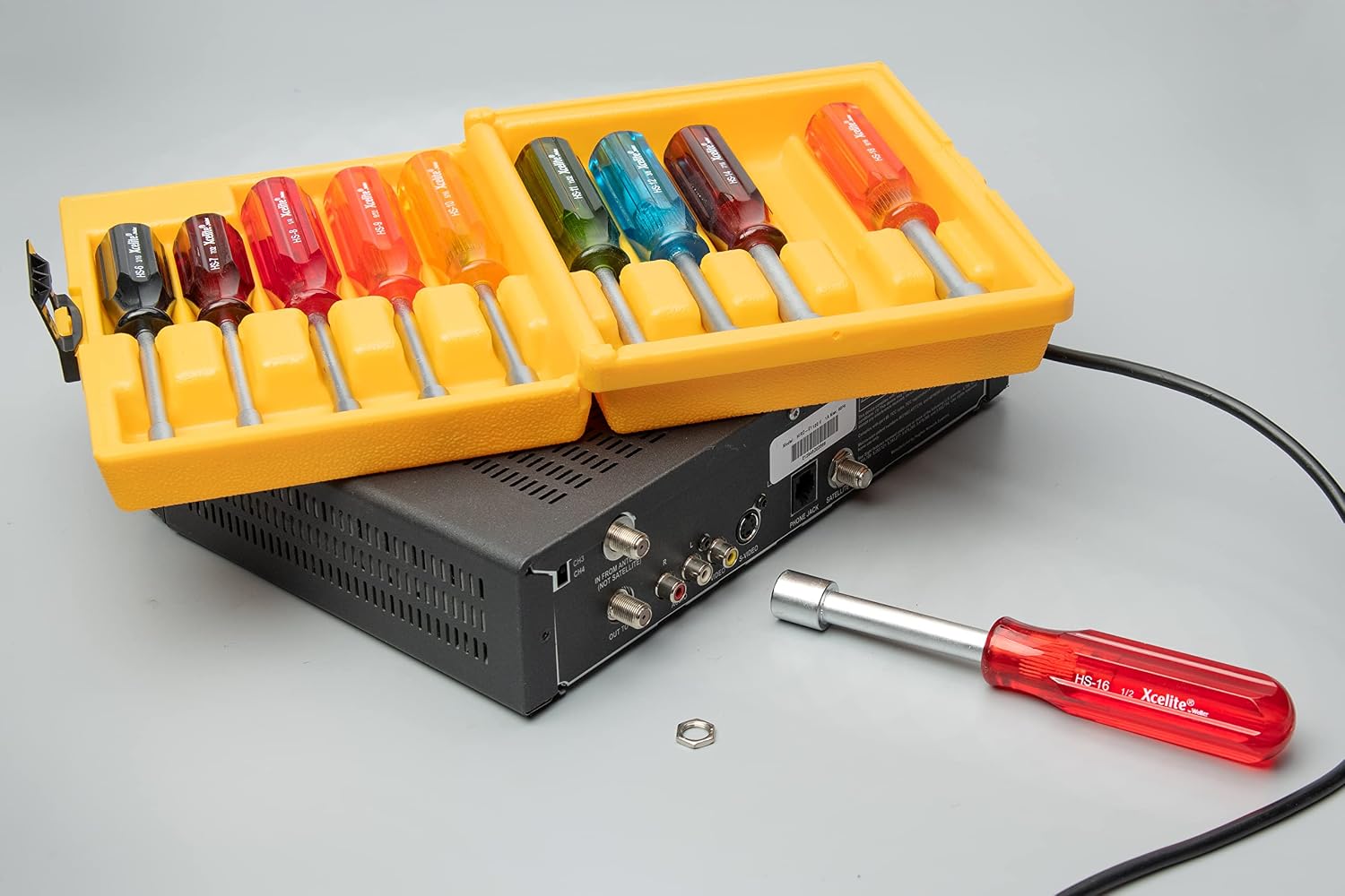 Xcelite HS618N 10 PC NUT Driver Set, Hex