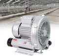 Fish Ponds Aeration Oxygenation Machine, 220V/380V Industrial Regenerative Blower, for Workshops Pool Farms,1.1KW/220V