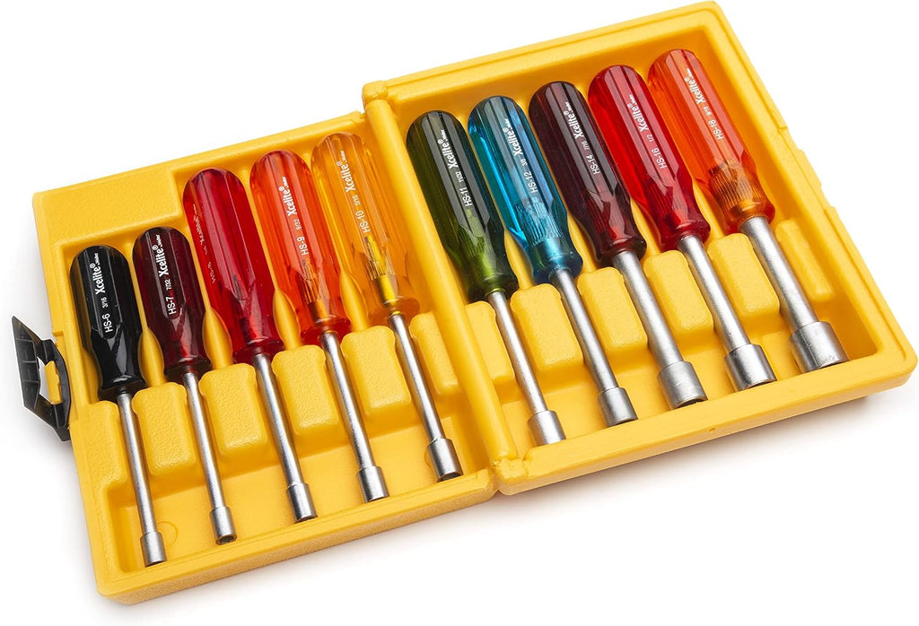 Xcelite HS618N 10 PC NUT Driver Set, Hex