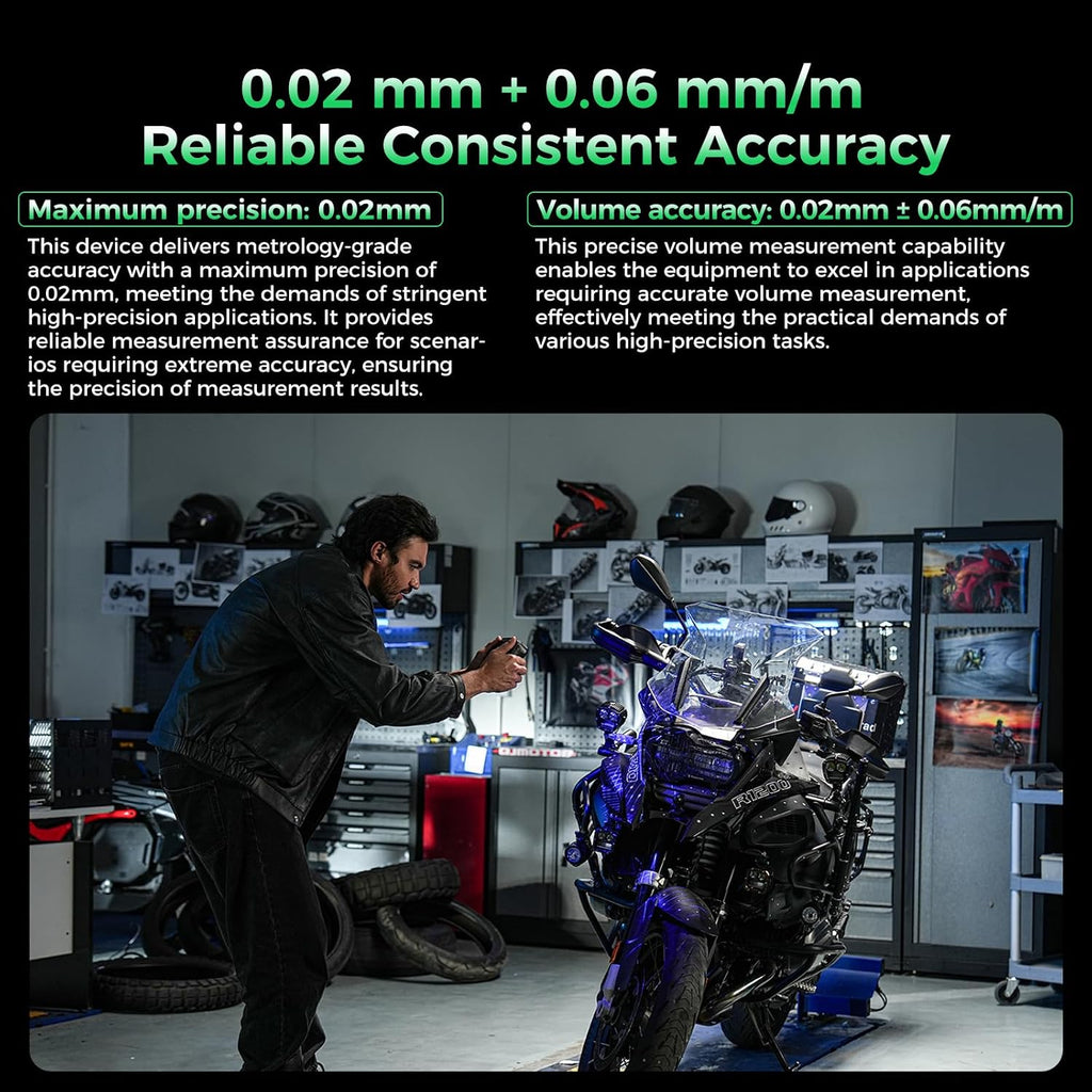 Official Creality Sermoon P1 3D Scanner, Handheld 22+7+1 Blue Laser&Infrared Wireless 3D Scanner with 6'Touch Screen, Supports Standalone&PC Modes, 0.02mm/m Accuracy Scanning with WiFi 7