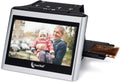 ClearClick Virtuoso 2.0 (Second Generation) 22MP Film & Slide Scanner with Extra Large 5' LCD Screen - Convert 35mm, 110, 126 Slides and Negatives to Digital Photos