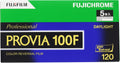 FUJIFILM Fujichrome Provia 100F Professional RDP-III Color Transparency Film (120 Roll Film, 5 Pack)