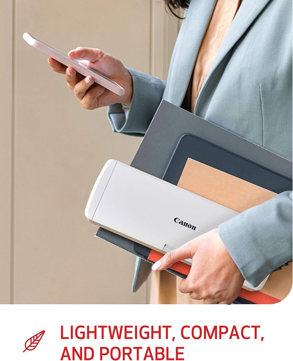 Canon imageFORMULA R10 - Portable Document Scanner, USB Powered, Duplex Scanning, Document Feeder, Easy Setup, Convenient, Perfect for Mobile Users, White