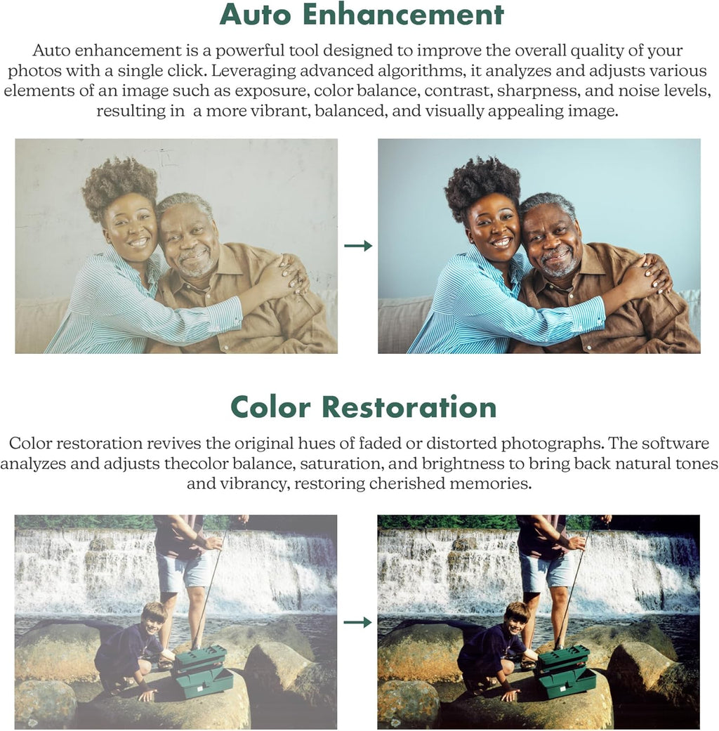 AMBIR Technology Photo Scanner with PICTURESTUDIO