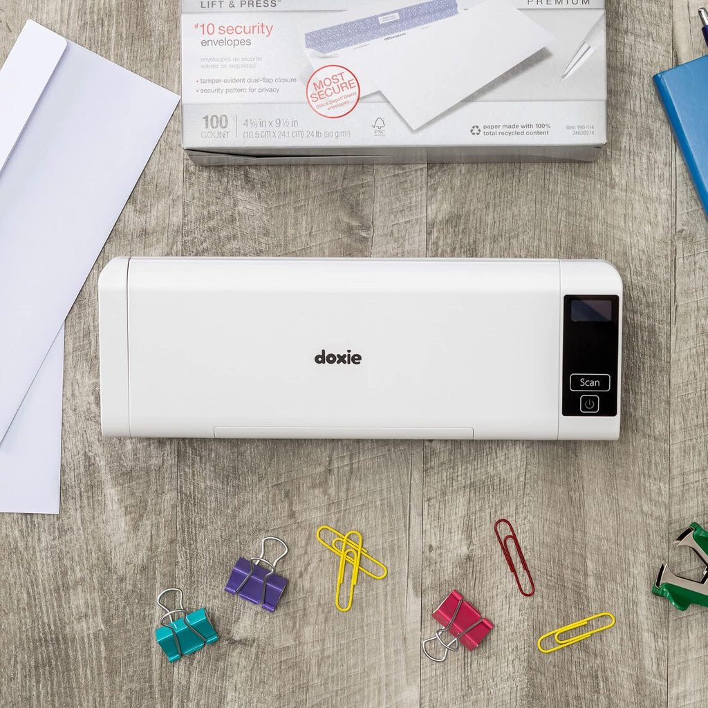 Doxie Pro - Duplex Document Scanner and Receipt Scanner for Home and Office with Amazing Software for Mac and PC