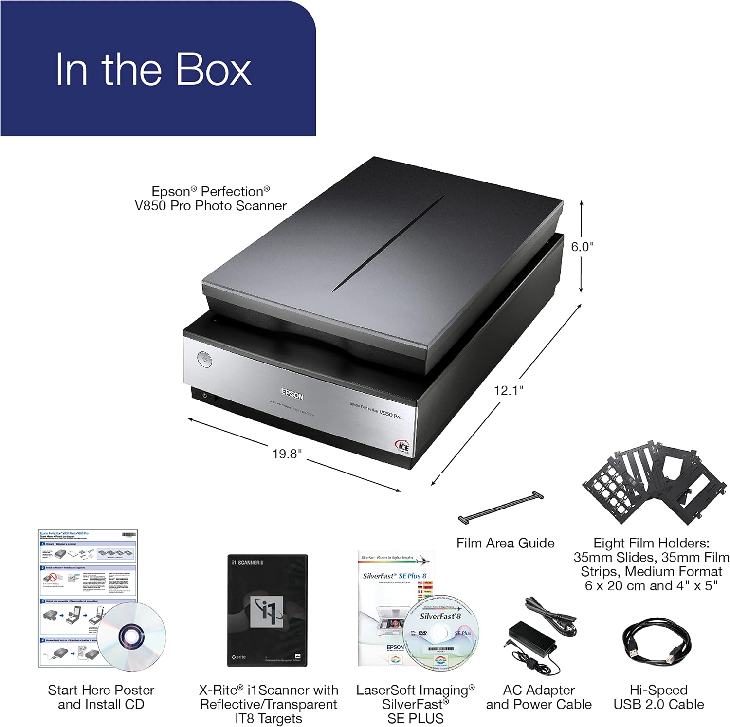 Epson Perfection V850 Pro Scanner