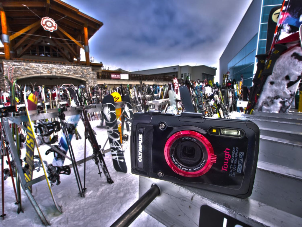 OM SYSTEM Olympus Stylus TG-2 iHS Digital Camera with 4X Optical Zoom and 3-Inch LCD (Red) (Old Model)