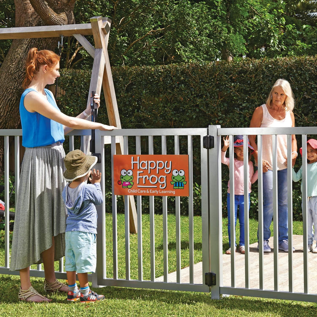 D&D Technologies ML3ATPKAG2 MagnaLatch Alert Top Pull Pool & Child Safety Magnetic Gate Latch and Lock, Audible & Visual Alarm, for Any Square Gate